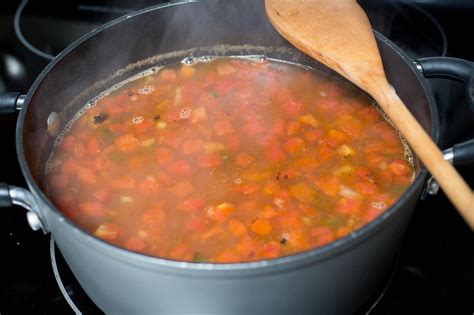 Tomato Lentil Soup With Meatballs Momsdish