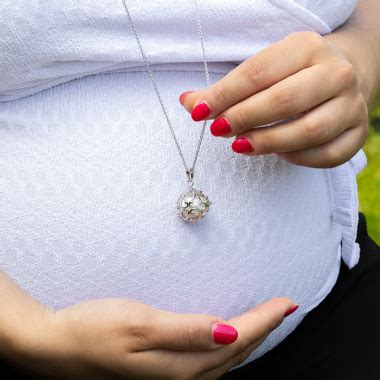 Collier Bola de Grossesse Indonésien en Argent 925 Bijouterie Suisse