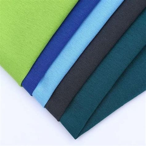 Teal Blue Plain Cotton Lycra Fabric At Rs 430 Kg Cotton Spandex