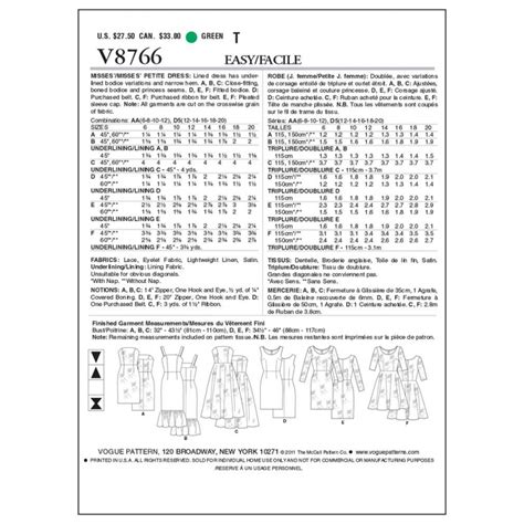 Wykr J Vogue Patterns V Vogue Easy Options