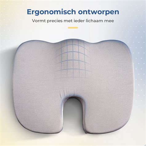 Zitkussen Orthopedisch Ergonomisch Stuitkussen Wigkussen Safe Age