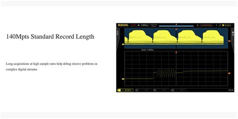 Rigol Dual Digital Oscilloscope Mso Ds A Series For Industrial