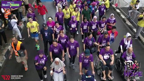 Run For Hope Fun Run 5K MRCC Siloam Hospitals Semanggi Sunday 23