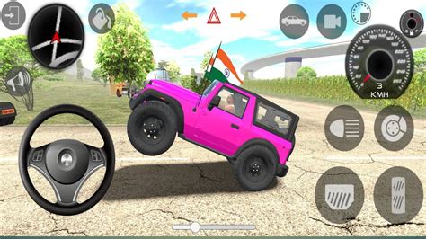 Dollar Song Modified Mahindra Pink Thar Indian Cars Simulator 3D