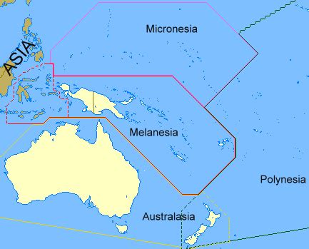 Australasia Map, Facts & People | Study.com