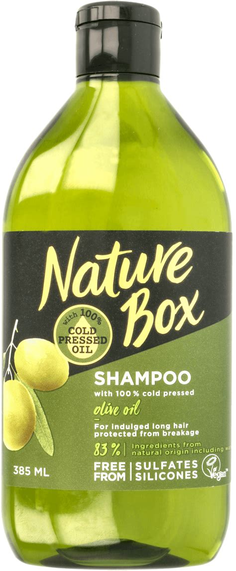 Nature Box Olive Oil Szampon Do W Os W Z Olejem Z Oliwek Dla D Ugich