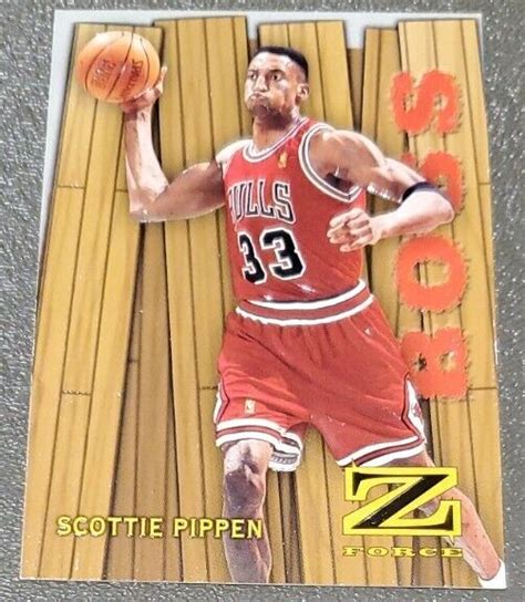 Skybox Basketball Z Force Boss Chicago Bulls Scottie Pippen Ebay