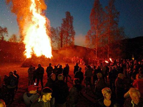 Osterfeuer In Lautenthal