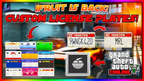 Brand New How To Get Custom License Plates In Gta Online Make