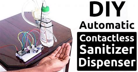 Automatic Hand Sanitizer Dispenser Using Arduino