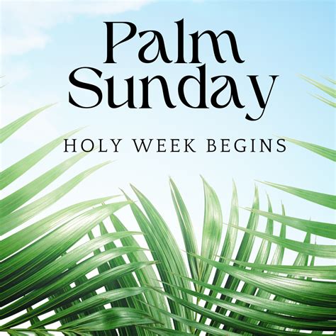 Join Us For Palm Sunday Worship March 24 2024 We Are The First