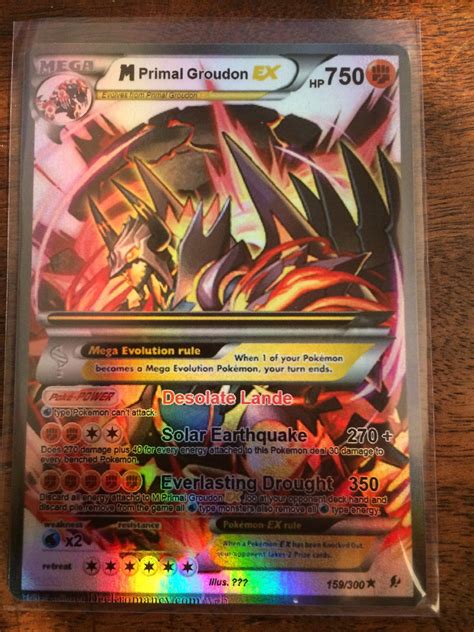 Primal Groudon Gx Pokemon Card Printable Cards