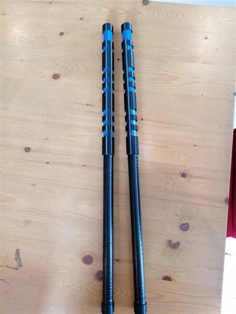 Nightwing Robin Escrima Fighting Sticks Pair Etsy Australia