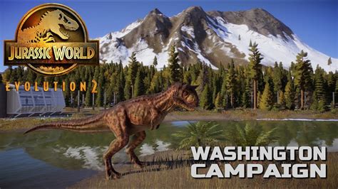 Jurassic World Evolution Washington Campaign Carnotaurus