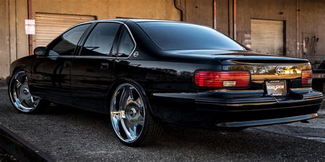 Chevy Impala Ss Hunkers On Chromed 26s Becomes Vintage Rs Edition Head