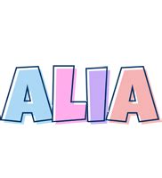 Alia Logo | Name Logo Generator - Candy, Pastel, Lager, Bowling Pin ...