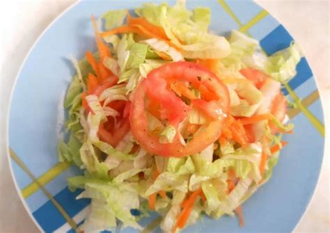 Ensalada De Lechuga Tomate Y Zanahoria Receta De Rita Cookpad