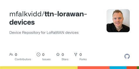 GitHub - mfalkvidd/ttn-lorawan-devices: Device Repository for LoRaWAN ...