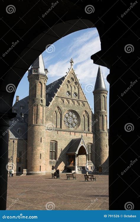 ridderzaal stock photo image  haag ridderzaal binnenhof