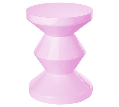 Pols Potten Zig Zag Stool Light Pink Made In Design Uk