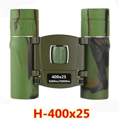 Télescope H 400x25 Jumelles puissantes de Camouflage HD 700x25 longue