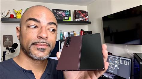 Samsung Galaxy Z Fold4 Burgundy Unboxing YouTube