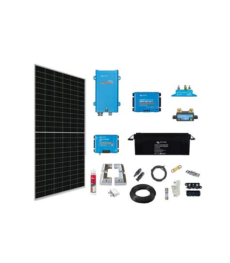 Kit Energía Litio 200Ah Caravanas Embarcaciones 12V 230V 365W BTL CAMPER