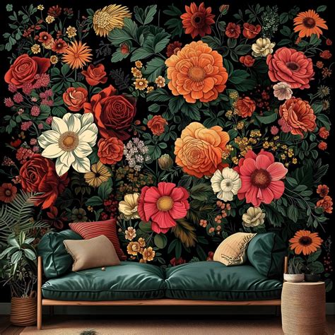 Floral Wallpaper Ideas: Most Trendy Wallpaper Designs 2024