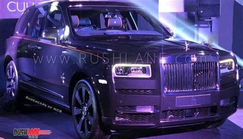 Rolls Royce Cullinan Suv Shown To Prospective Buyers In India Price Rs 7 Cr