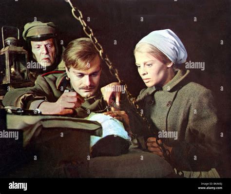 Doctor Zhivago 1965 Omar Sharif Julie Christie Dzh 003foh Stock