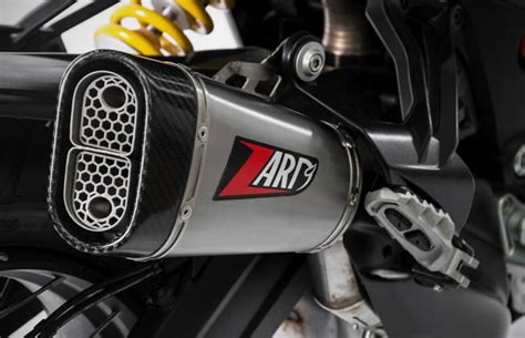 ZARD Titanium Stainless Slip On Exhaust Ducati Multistrada 950