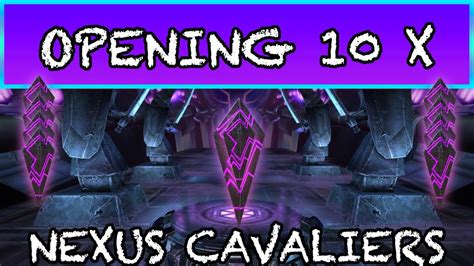 Mcoc Opening Cavalier Nexus Crystals Youtube