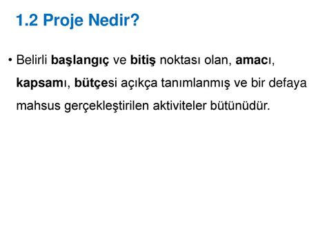 İş Güvenliği ve Proje Yönetimi MKT312 İnovasyon Proje Yönetimi ppt