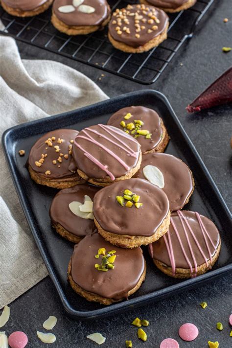 Bad Ischler Kekse Mit Schokocreme Baking Barbarine