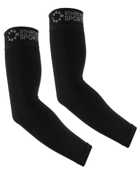 Compression Arm Sleeves Black Lxl