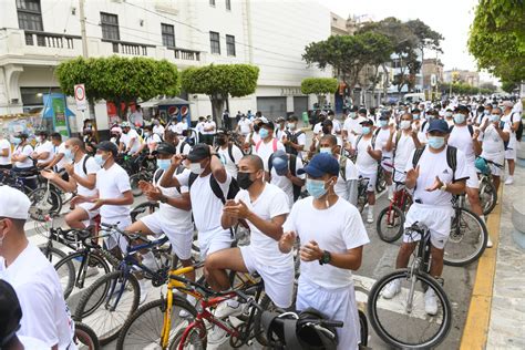 Ministro del Interior participó de la bicicleteada en homenaje a Santa