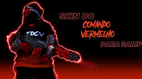 SKIN COMANDO VERMELHO CV PARA SAMP YouTube