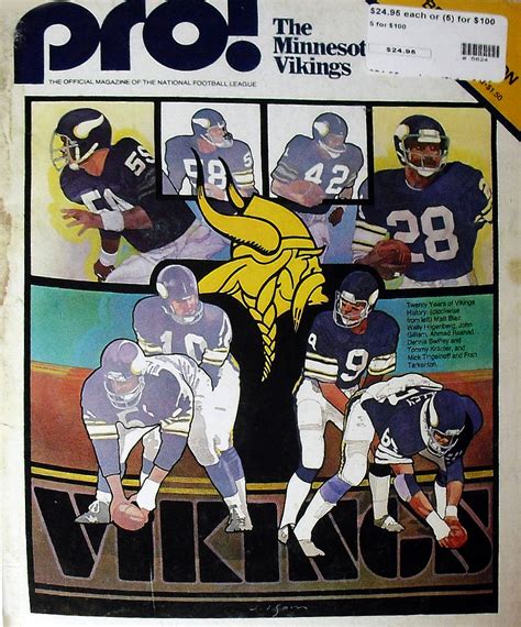 Pro Football Journal Presents Nfl Art Nfl Game Program Art