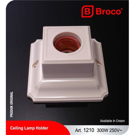 Jual Fitting BROCO Fitting Persegi BROCO Rumah Lampu BROCO