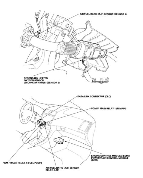 2007 Honda Accord O2 Sensor Location