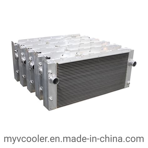 Aluminum Bar And Plate Radiator Oil Cooler For Construction Machinery