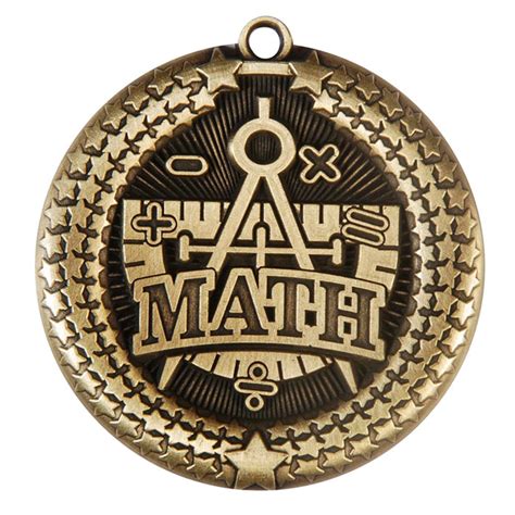 Math Superstar Medal Jones School Supply