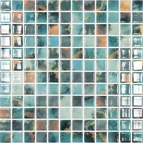 Orion 1 X 1 Glass Tile Mosaic Pool Tile By Vidrepur Aquablu Mosaics