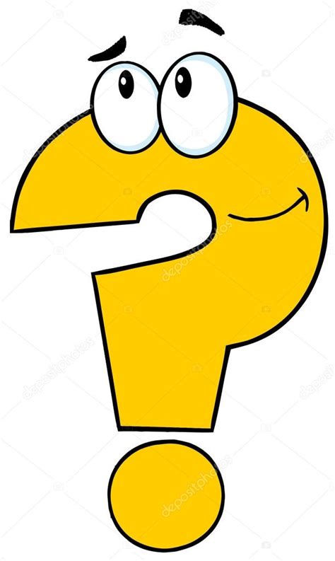 Yellow Question Mark Character Stock Photo By HitToon 12492317