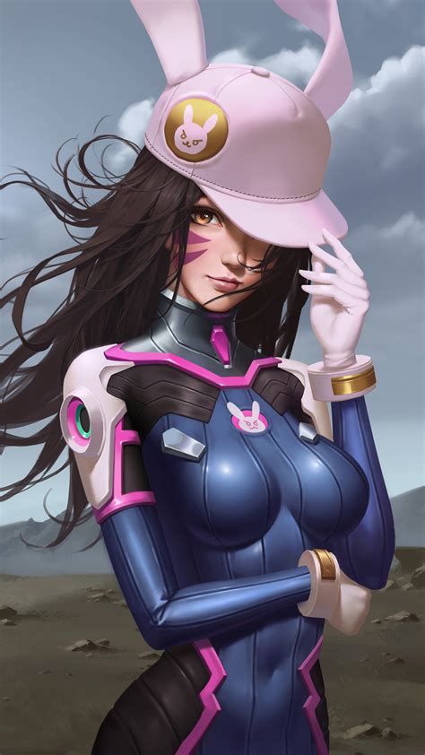 X Dva Overwatch Game Art Sony Xperia X Xz Z Premium Hd K