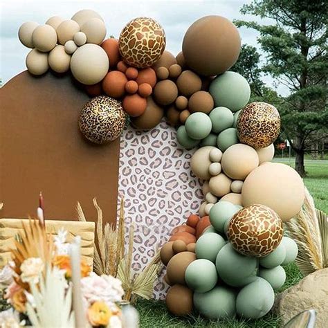 Buy Safari Balloon Arch Garland Kit Baby Shower Sage Green Birthday