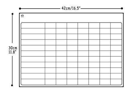Magnetic Dry Erase Board for Fridge with 3 Markers... – Grandado