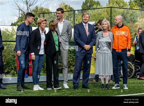 Amsterdam Niederlande 21st Sep 2022 King Willem Alexander Of The