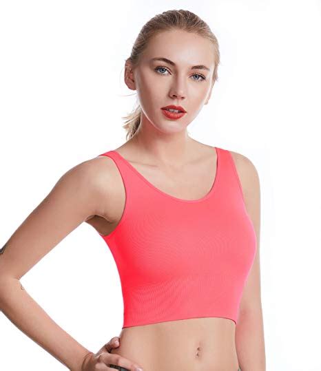 Light Support Seamless Racerback Sport Bra Wf Shopping