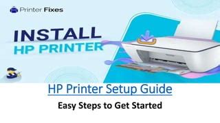 HP Printer Setup Guide | PPT